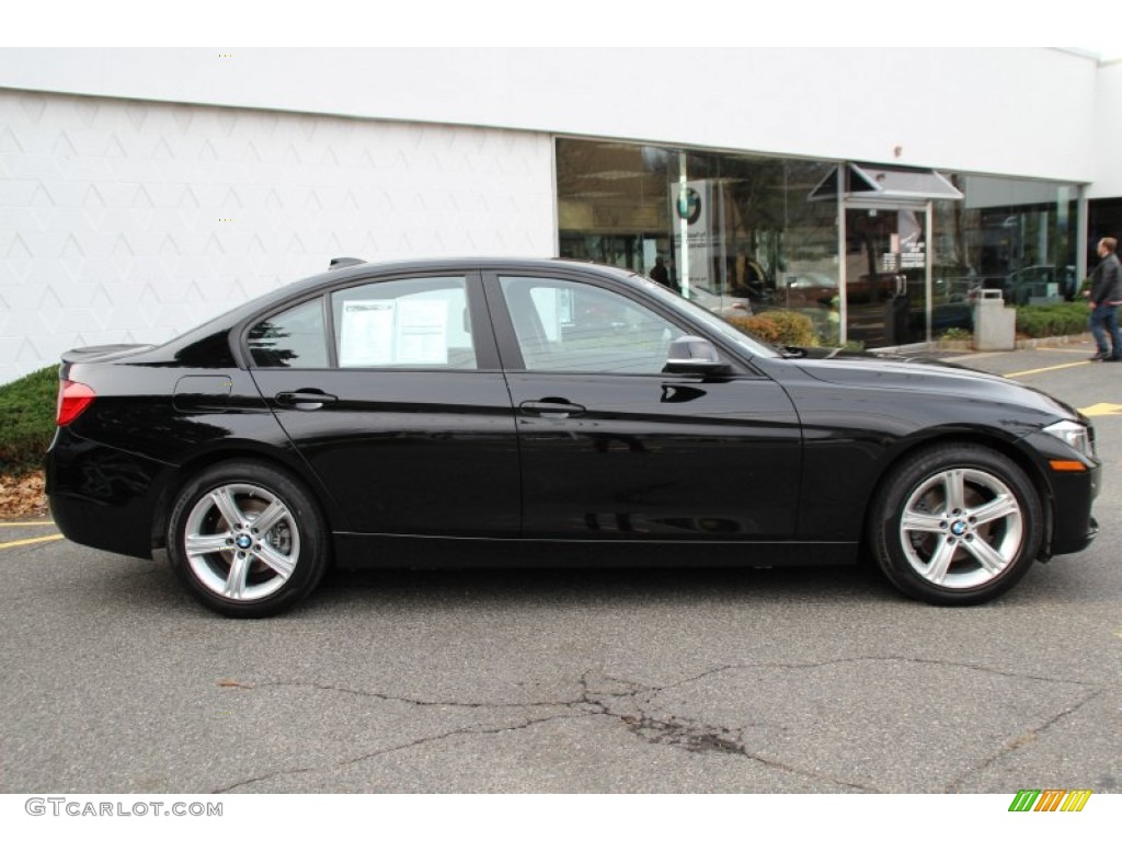 2014 3 Series 328i xDrive Sedan - Jet Black / Black photo #2