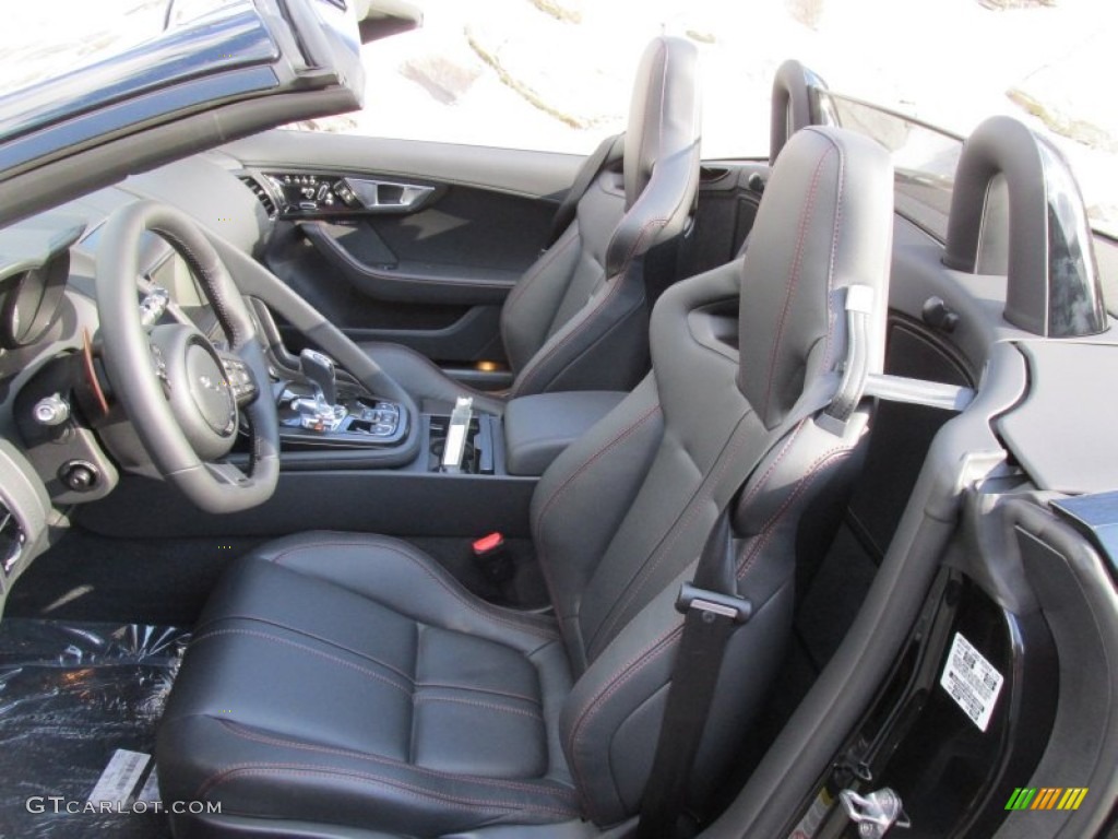 2015 Jaguar F-TYPE S Convertible Front Seat Photo #99429373