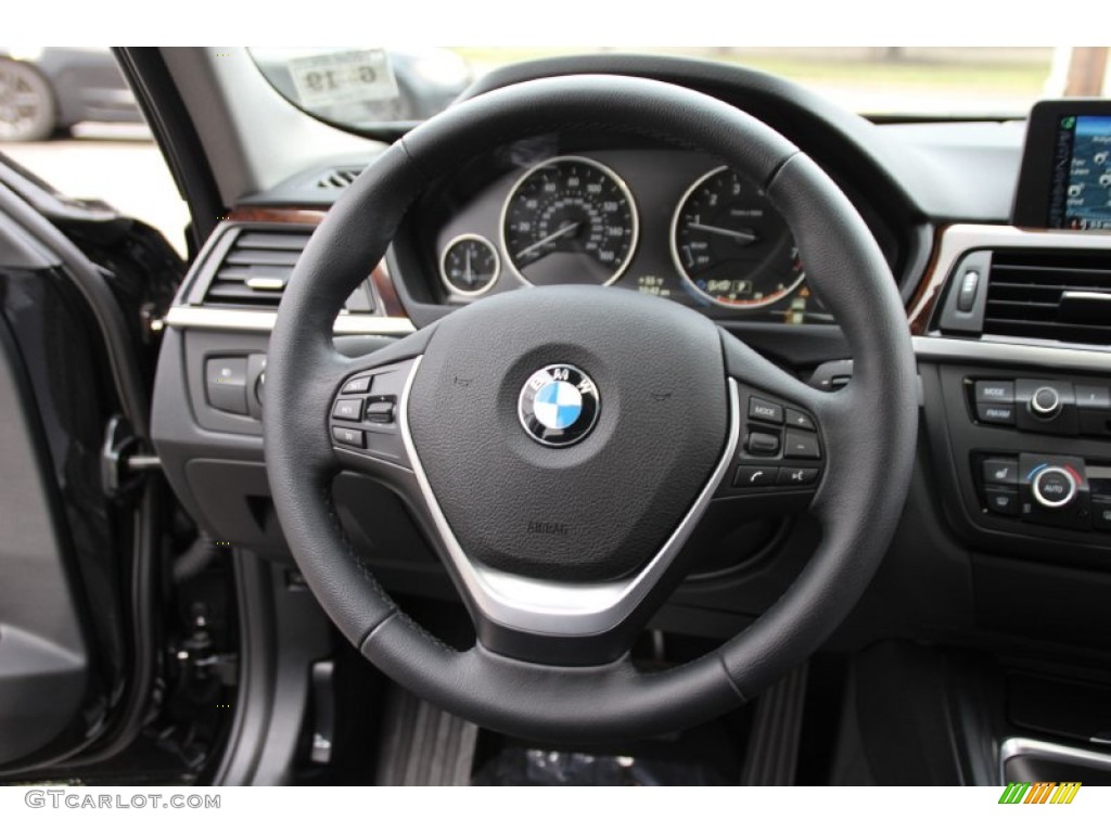 2014 3 Series 328i xDrive Sedan - Jet Black / Black photo #18