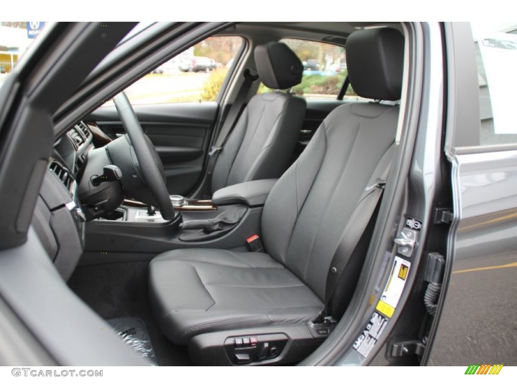 2014 3 Series 328i xDrive Sedan - Mineral Grey Metallic / Black photo #14