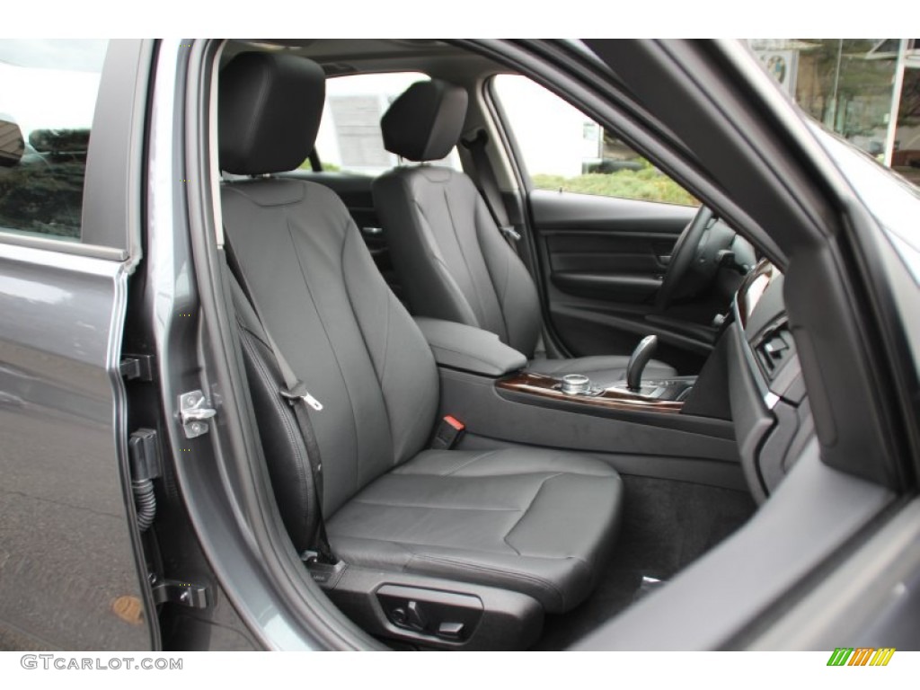 2014 3 Series 328i xDrive Sedan - Mineral Grey Metallic / Black photo #30
