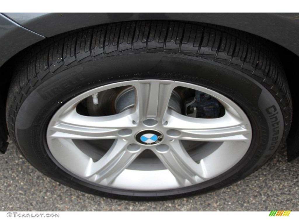 2014 3 Series 328i xDrive Sedan - Mineral Grey Metallic / Black photo #34
