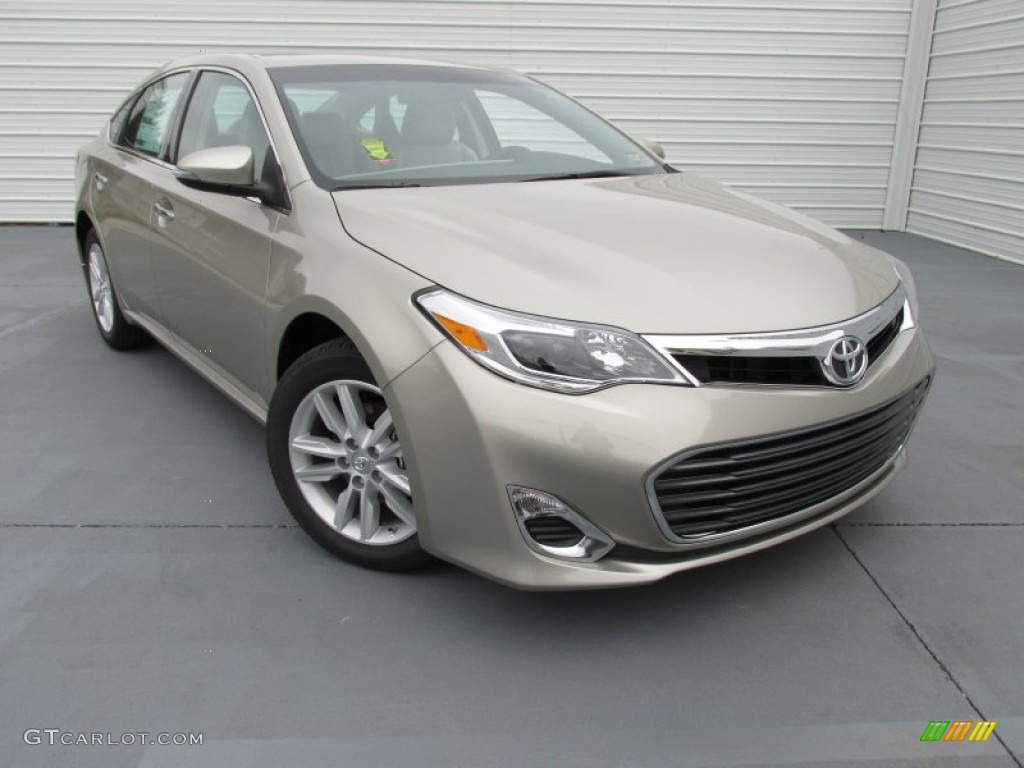 2014 Avalon XLE - Creme Brulee Mica / Light Gray photo #1