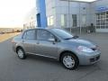 Magnetic Gray Metallic 2010 Nissan Versa 1.8 S Sedan