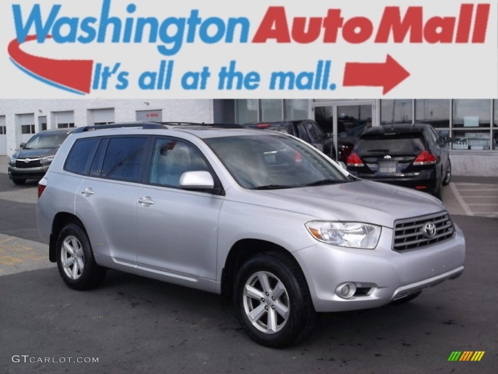 2010 Highlander SE 4WD - Classic Silver Metallic / Ash photo #1