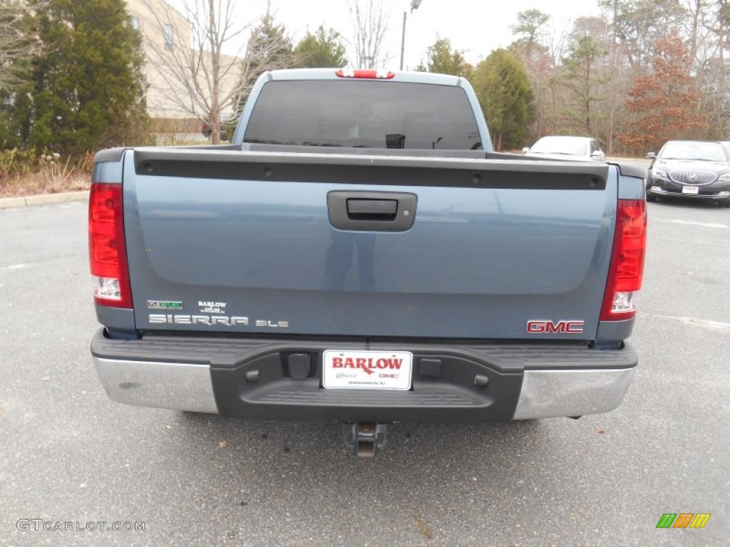 2012 Sierra 1500 SLE Extended Cab - Stealth Gray Metallic / Dark Titanium/Light Titanium photo #5