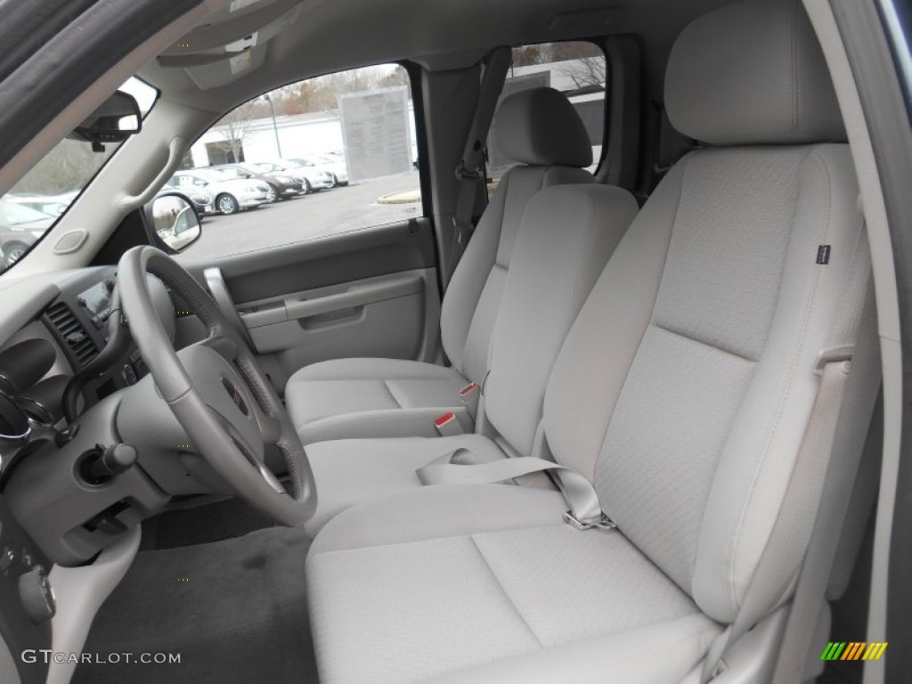 2012 Sierra 1500 SLE Extended Cab - Stealth Gray Metallic / Dark Titanium/Light Titanium photo #11