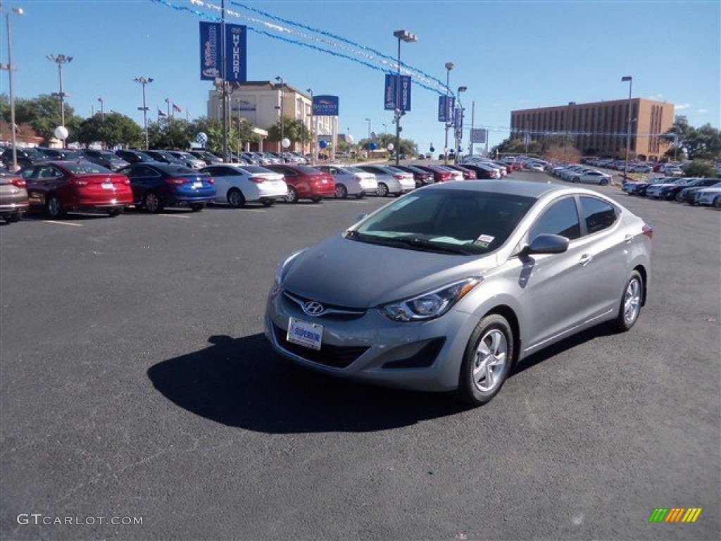 2015 Elantra SE Sedan - Titanium Gray Metallic / Gray photo #1