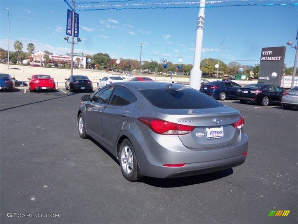 2015 Elantra SE Sedan - Titanium Gray Metallic / Gray photo #4