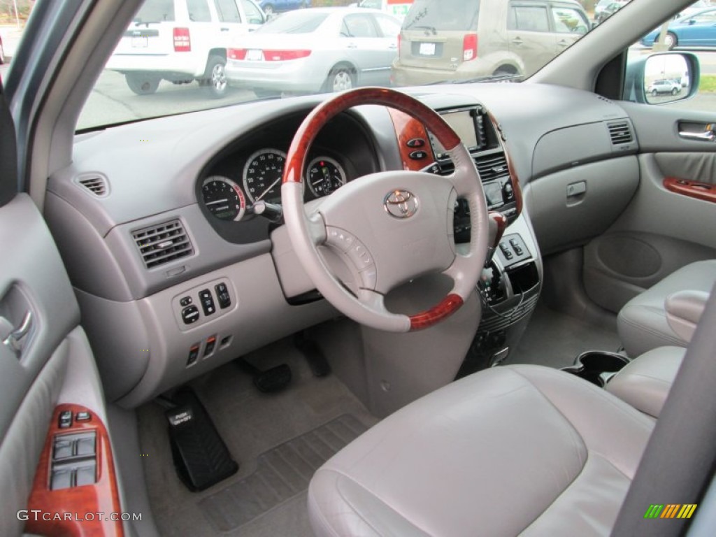 Stone Gray Interior 2004 Toyota Sienna XLE AWD Photo #99435940
