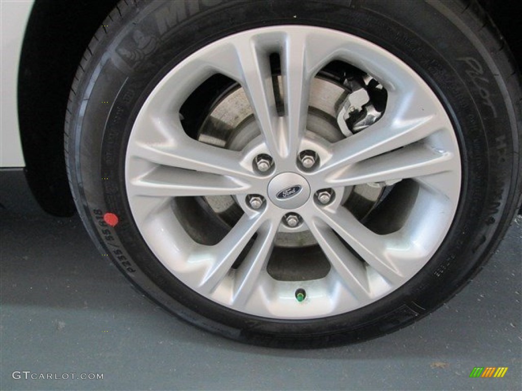 2015 Taurus SEL - Ingot Silver Metallic / Charcoal Black photo #4