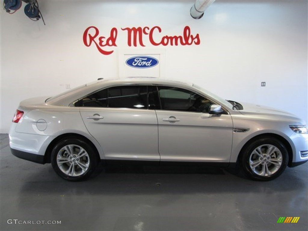 2015 Taurus SEL - Ingot Silver Metallic / Charcoal Black photo #8