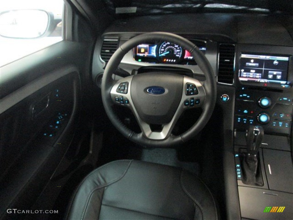 2015 Taurus SEL - Ingot Silver Metallic / Charcoal Black photo #11
