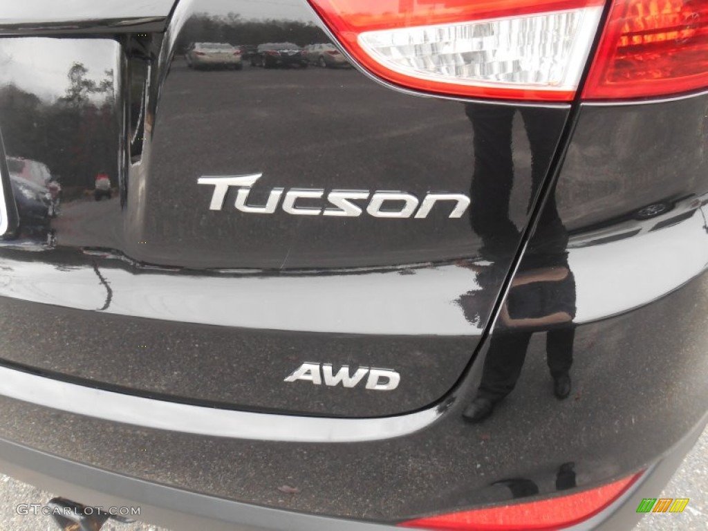 2012 Tucson GLS AWD - Ash Black / Taupe photo #6