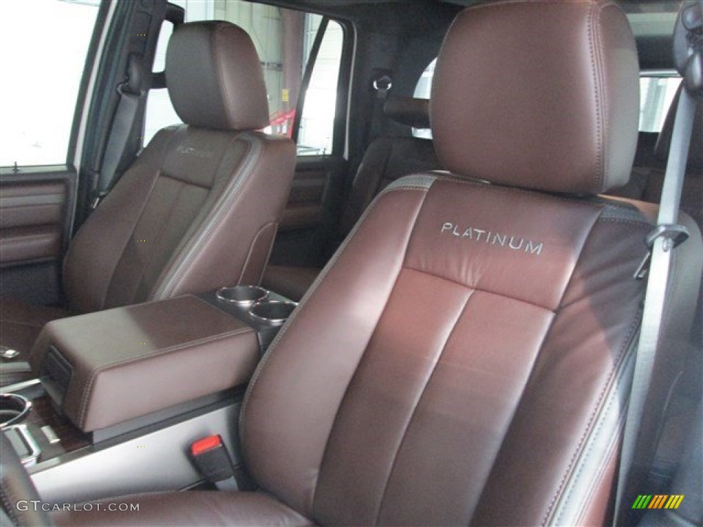 2015 Ford Expedition EL Platinum Front Seat Photo #99437986