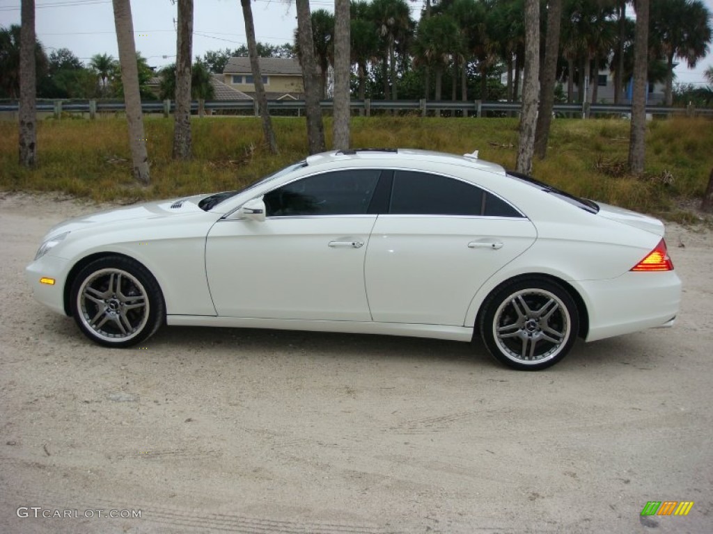 2009 CLS 550 - Arctic White / Cashmere photo #4