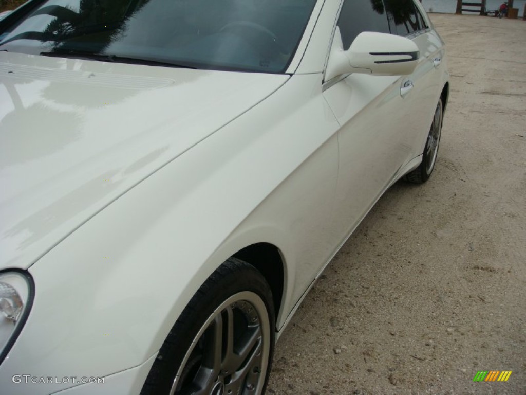2009 CLS 550 - Arctic White / Cashmere photo #10