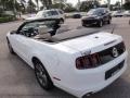 2014 White Ford Mustang V6 Premium Convertible  photo #10