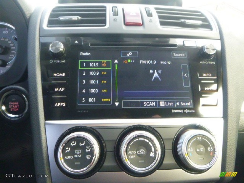 2015 Subaru Impreza 2.0i Limited 4 Door Controls Photo #99441343
