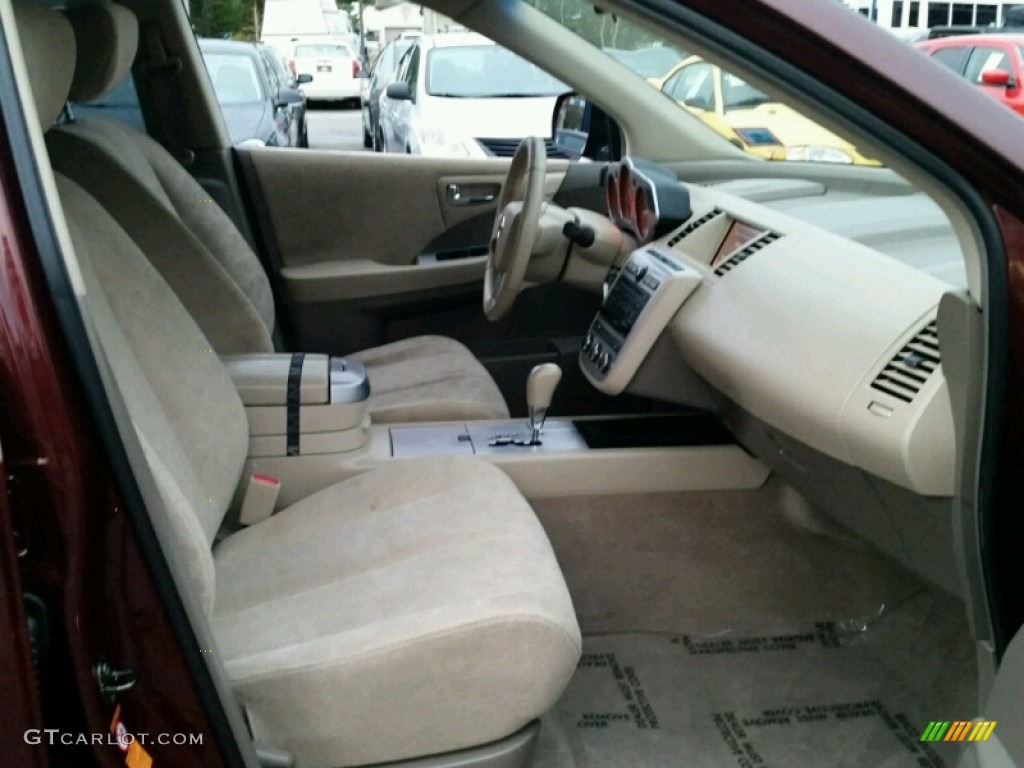 2007 Murano S AWD - Merlot Pearl / Charcoal photo #11