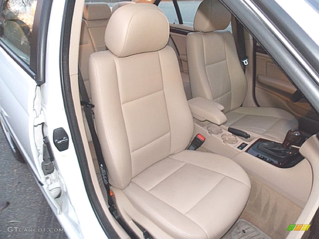 Natural Brown Interior 2005 BMW 3 Series 325xi Sedan Photo #99444166