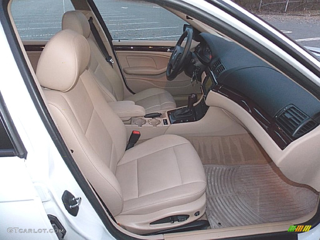 2005 3 Series 325xi Sedan - Alpine White / Natural Brown photo #20
