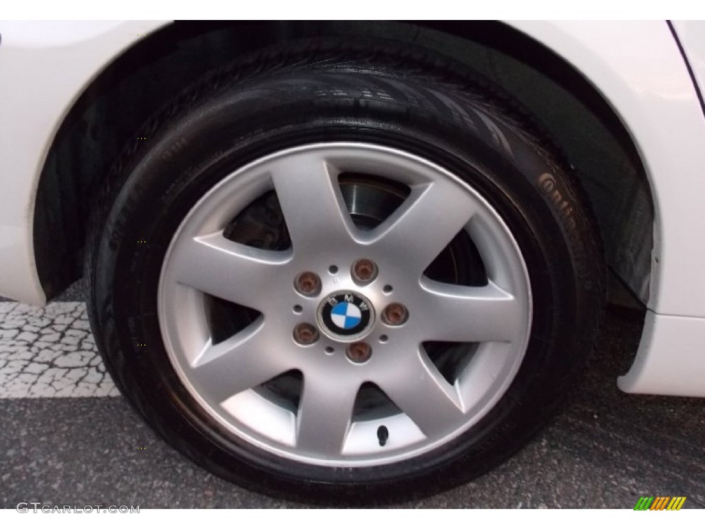 2005 3 Series 325xi Sedan - Alpine White / Natural Brown photo #31
