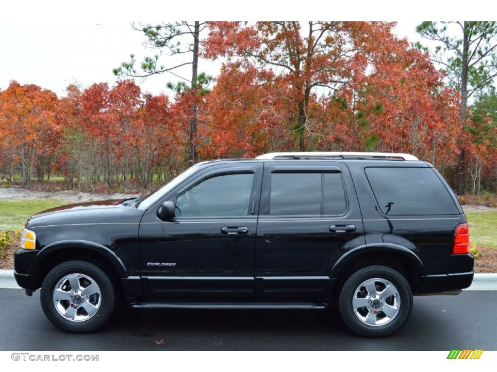 2004 Explorer Limited 4x4 - Black / Medium Parchment photo #26