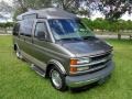 2000 Medium Bronzemist Metallic Chevrolet Express G1500 Passenger Conversion Van  photo #16