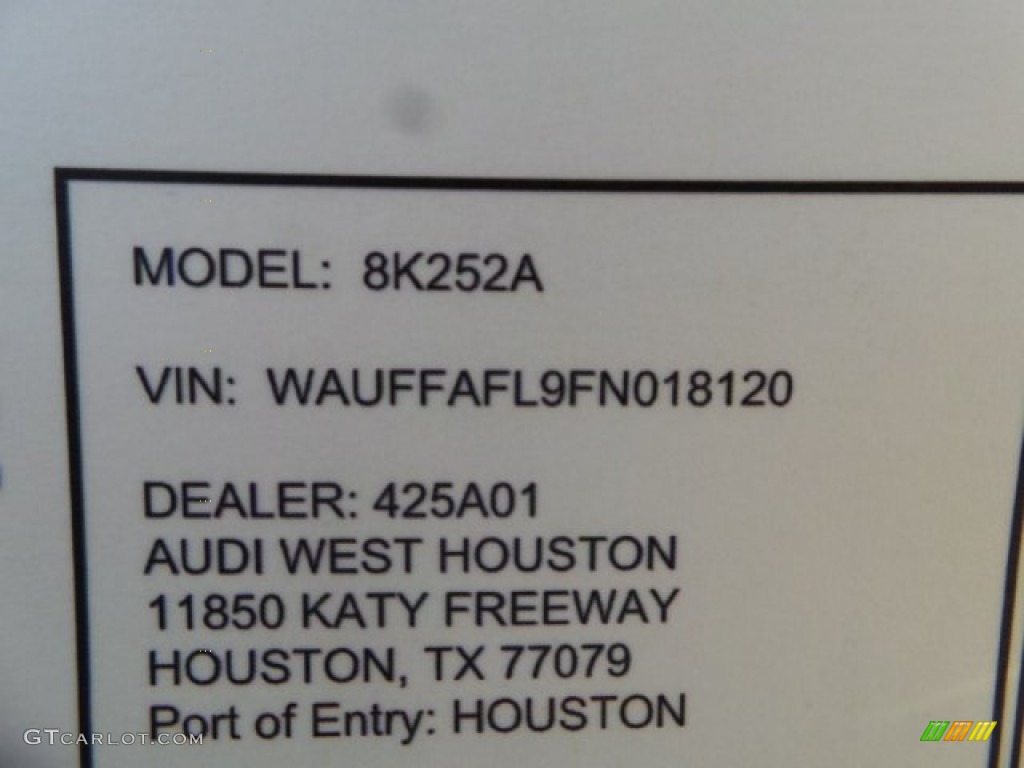 2015 A4 2.0T Premium Plus quattro - Cuvee Silver Metallic / Beige/Black photo #37