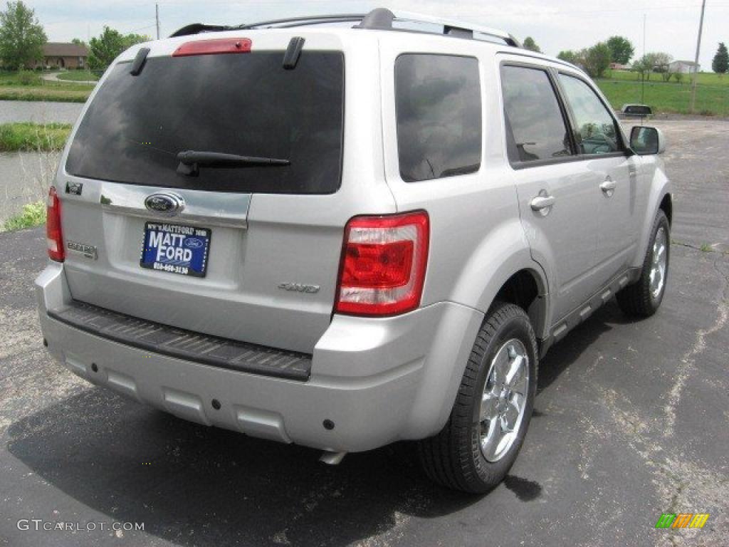 2009 Escape Limited V6 4WD - Brilliant Silver Metallic / Charcoal photo #2