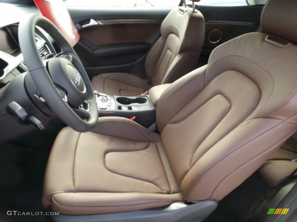 2015 Audi A5 Premium Plus quattro Convertible Front Seat Photos