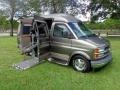 2000 Medium Bronzemist Metallic Chevrolet Express G1500 Passenger Conversion Van  photo #78