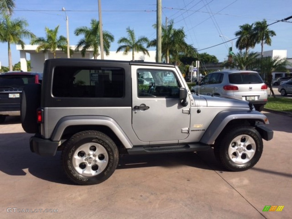 Billet Silver Metallic 2014 Jeep Wrangler Sahara 4x4 Exterior Photo #99447683