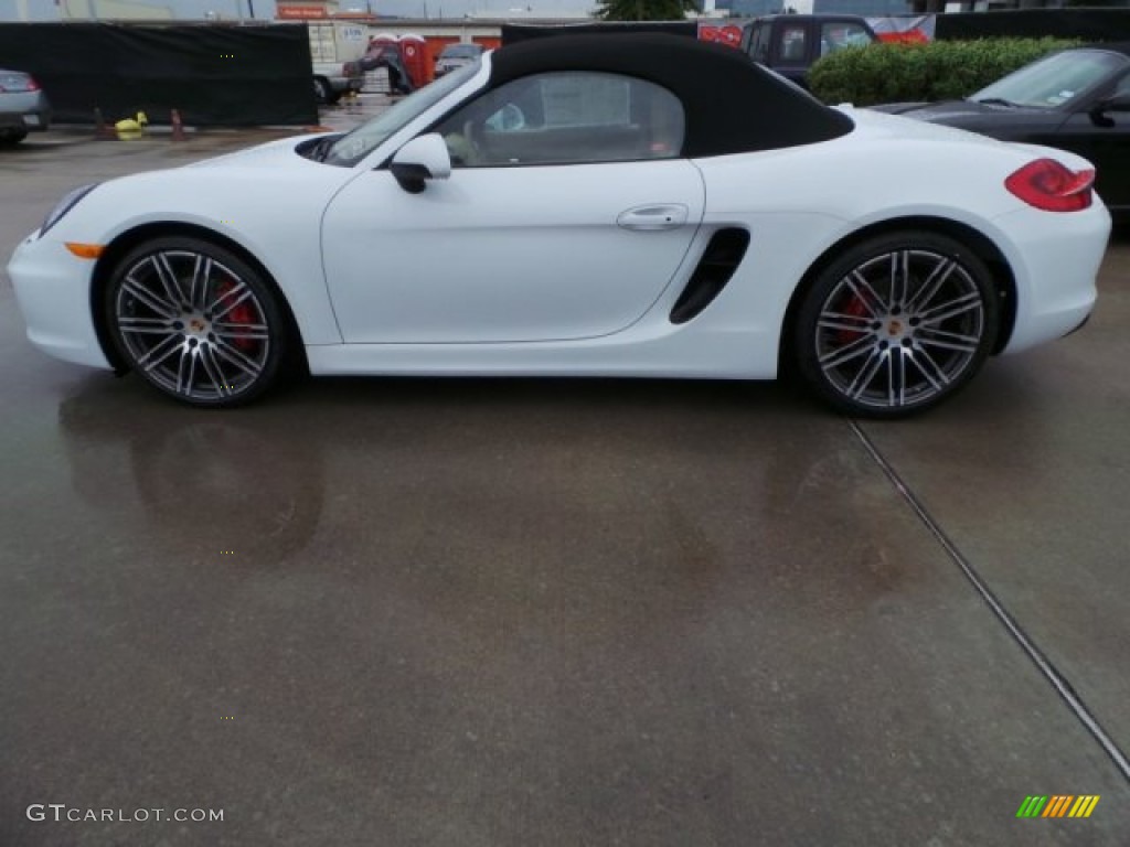 Carrara White Metallic 2015 Porsche Boxster S Exterior Photo #99448780
