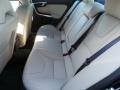 2015 Volvo S60 Soft Beige Interior Rear Seat Photo