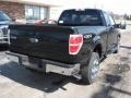 2009 Black Ford F150 Lariat SuperCab 4x4  photo #2