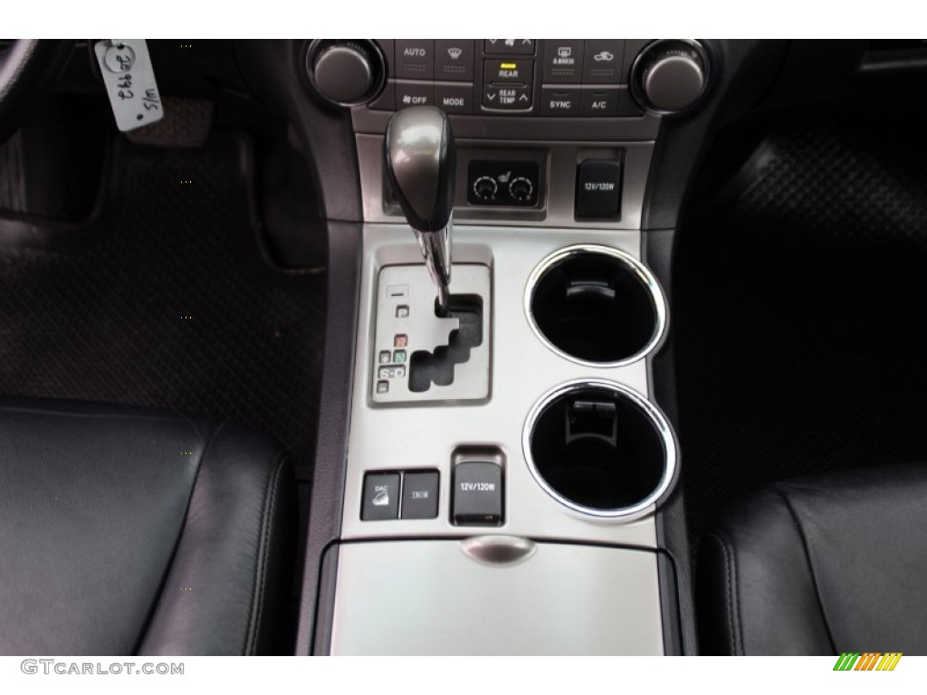 2010 Highlander SE 4WD - Black / Black photo #17