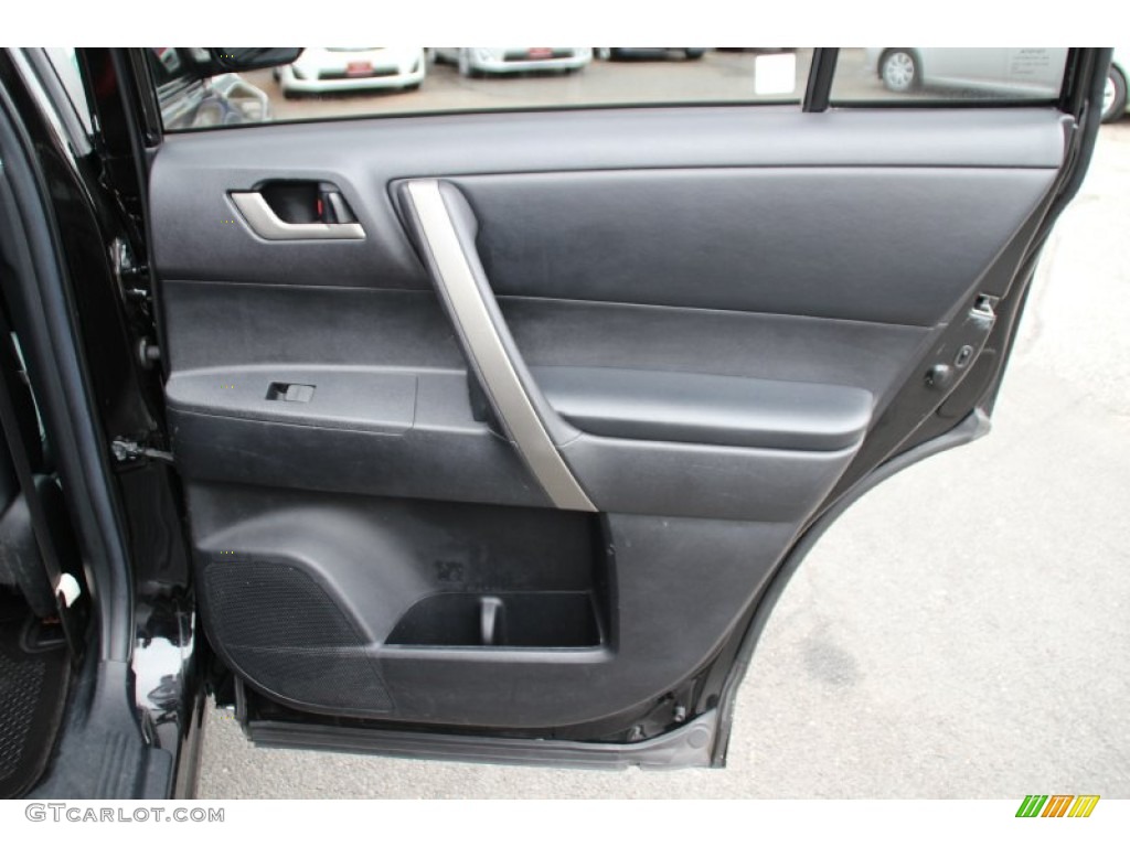 2010 Highlander SE 4WD - Black / Black photo #21