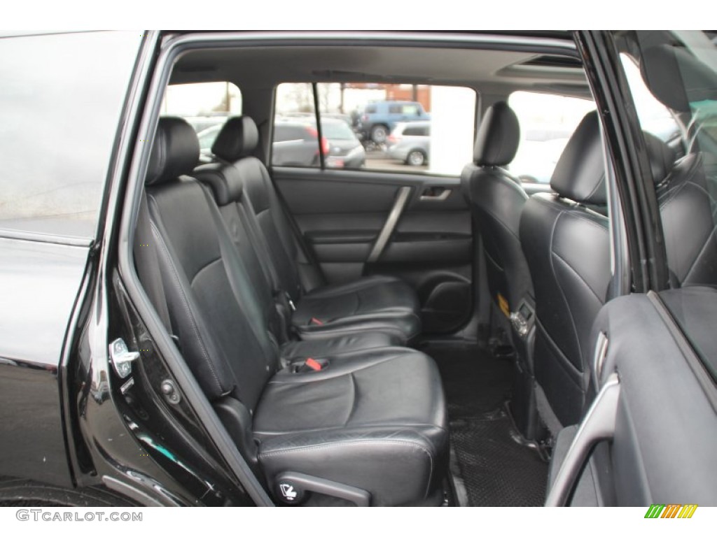 2010 Highlander SE 4WD - Black / Black photo #22