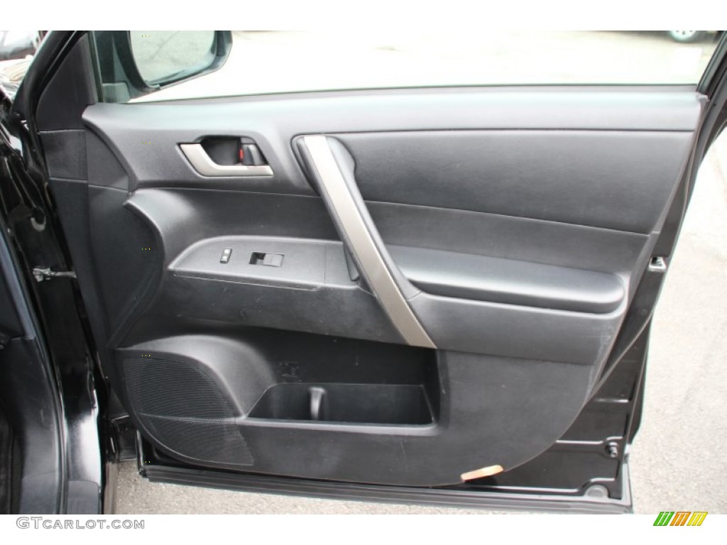 2010 Highlander SE 4WD - Black / Black photo #23