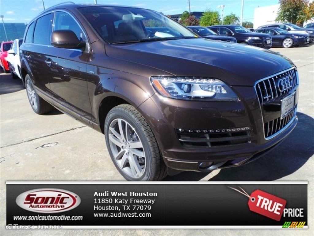 2015 Q7 3.0 Premium Plus quattro - Teak Brown Metallic / Cardamom Beige photo #1