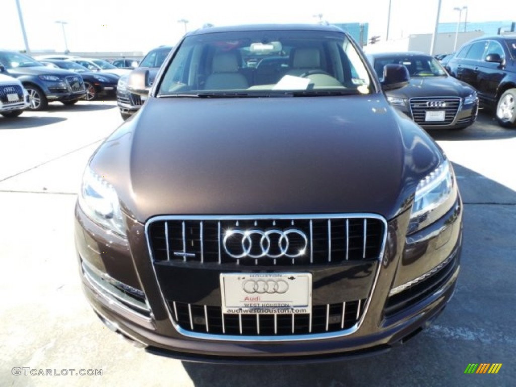 2015 Q7 3.0 Premium Plus quattro - Teak Brown Metallic / Cardamom Beige photo #2