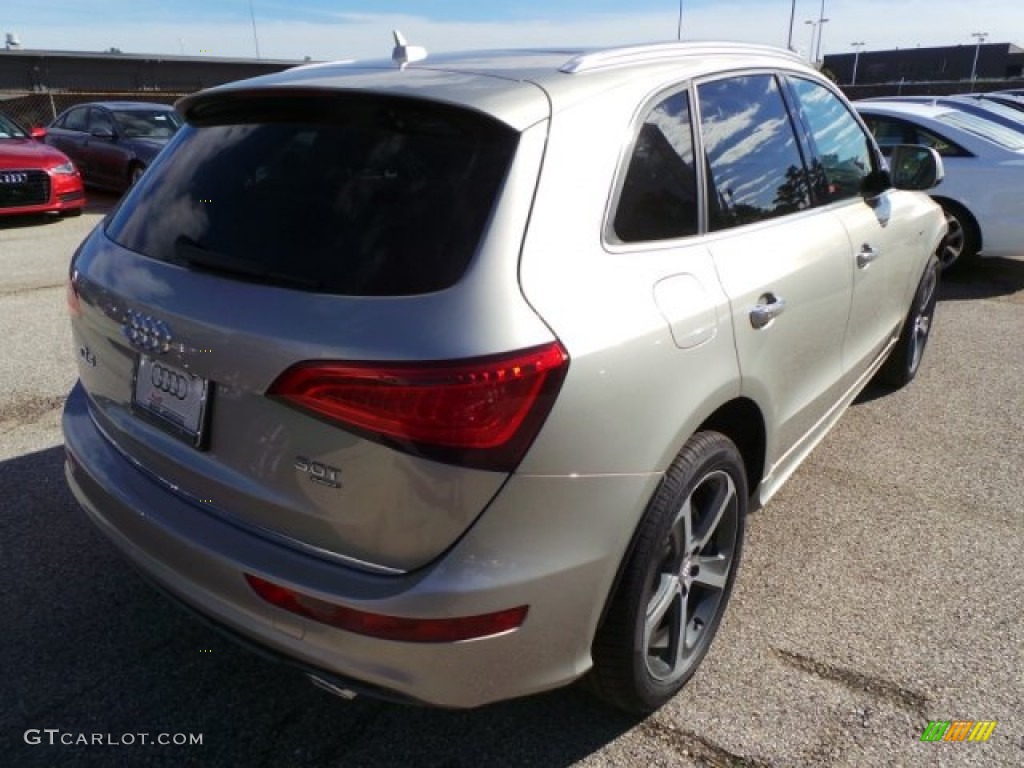 2015 Q5 3.0 TFSI Premium Plus quattro - Cuvee Silver Metallic / Pistachio Beige photo #7