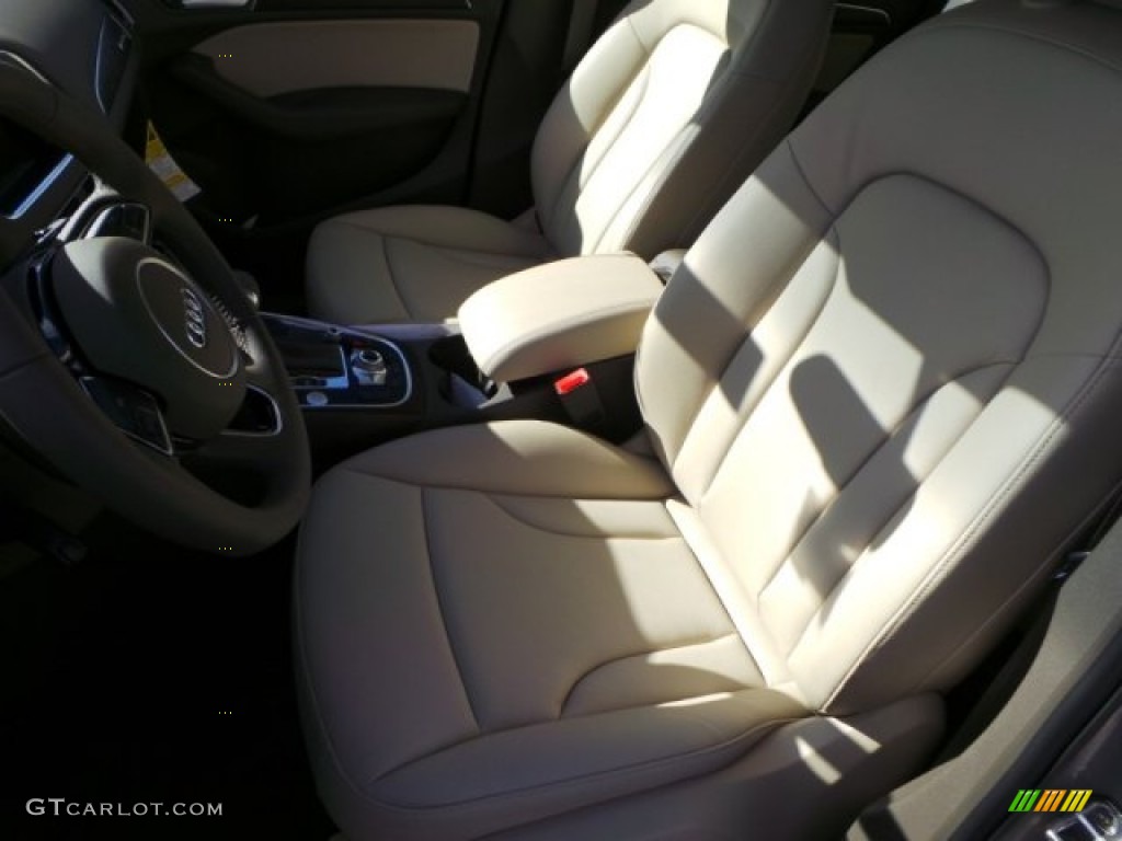 2015 Q5 3.0 TFSI Premium Plus quattro - Cuvee Silver Metallic / Pistachio Beige photo #12