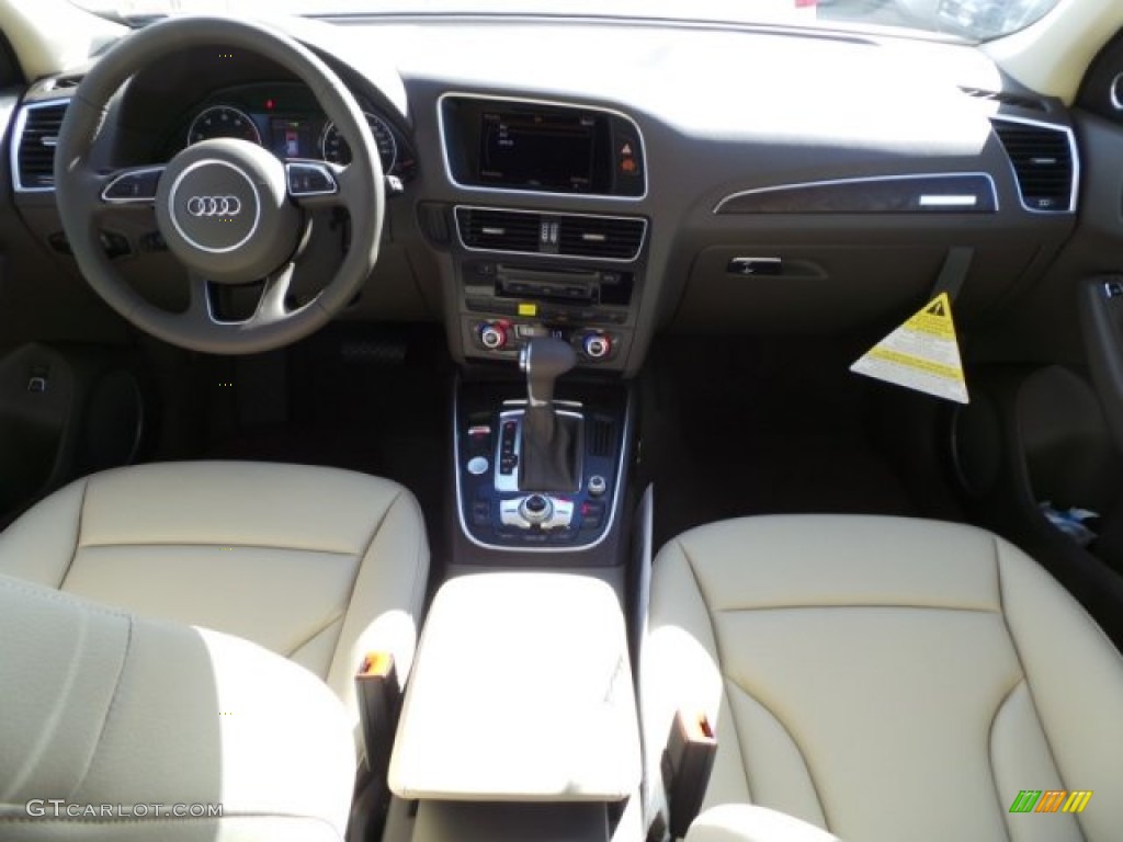 2015 Q5 3.0 TFSI Premium Plus quattro - Cuvee Silver Metallic / Pistachio Beige photo #26