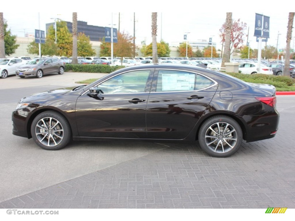 Black Copper Pearl 2015 Acura TLX 3.5 Advance SH-AWD Exterior Photo #99455221