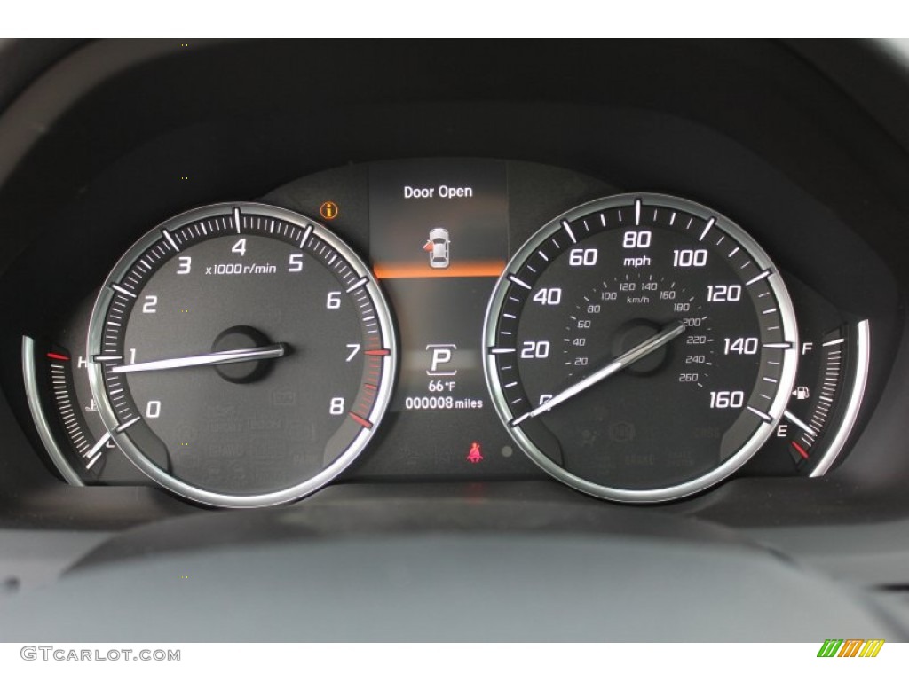 2015 Acura TLX 3.5 Advance SH-AWD Gauges Photo #99455359