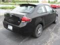 2009 Ebony Black Ford Focus SES Coupe  photo #2