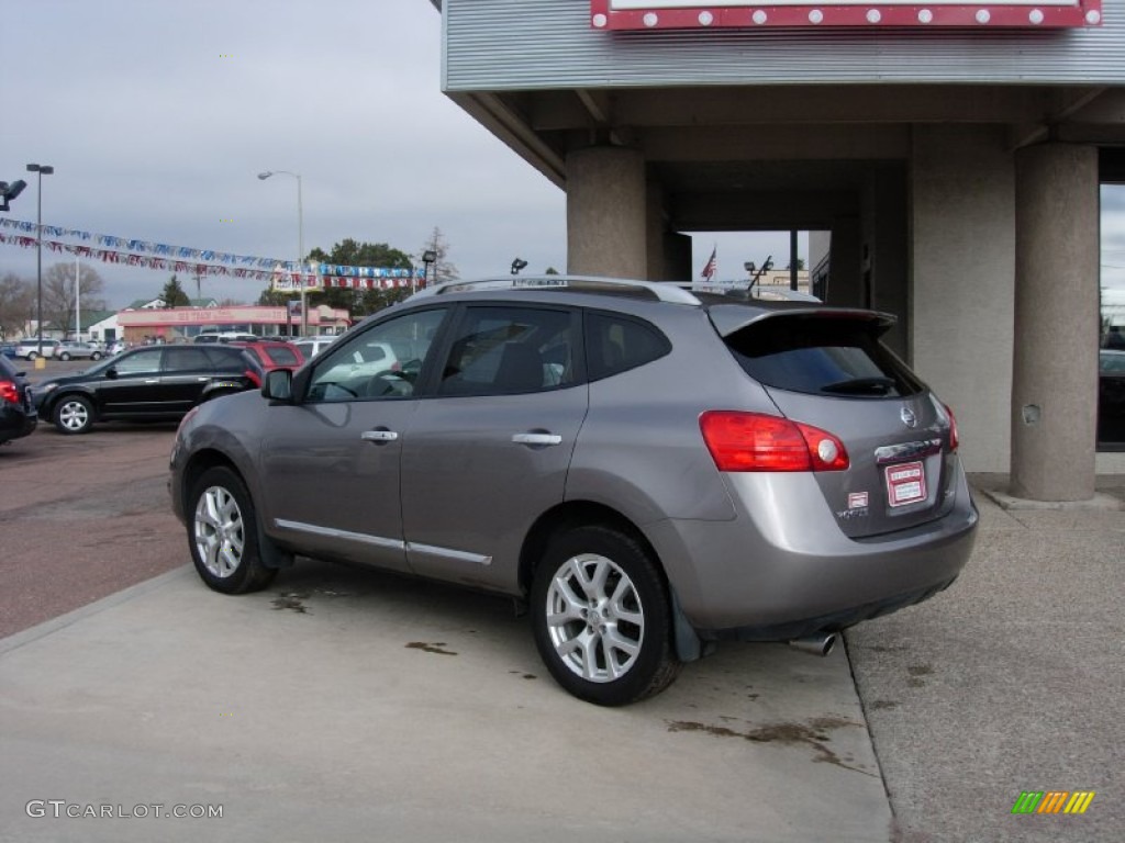 2011 Rogue SL AWD - Platinum Graphite / Black photo #3